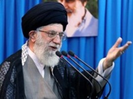 خطبه‌های نماز عید سعید فطر توسط رهبر معظم انقلاب؛امروز قضیه‌ی اول جهان اسلام و دنیای انسانیت مسئله‌ غزه است