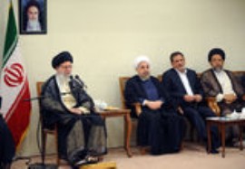حضرت آیت الله خامنه ای  : امید مردم فقط با ارائه گزارش، تقویت نخواهد شد بلکه مردم به دنبال عمل، و نتیجه عملی، صحبت ها هستند