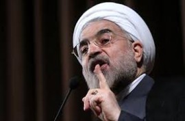 واکنش حسن روحانی به شعارهای اعتراضی مردم کرمانشاه : شما که گوش نمی کنید به حرف من !