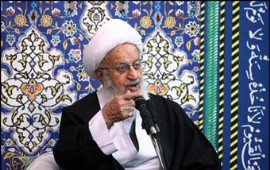 آیت‌الله ناصر مکارم شیرازی در واكنش به سخنان رئيس جمهور : او یک صفحه از نهج البلاغه را دیده و بقیه را ندیده است