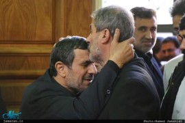 مایلی کهن د رمراسم ترحیم مادر دکتر احمدی نژاد