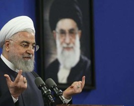  رئیس جمهور : اگر کسی بخواهد با حسن روحانی عکس بگیرد این کار امکان پذیر نیست مگرآنکه روزی از تمام تحریم‌های ظالمانه دست بردارد و به حقوق ملت ایران احترام بگذارد